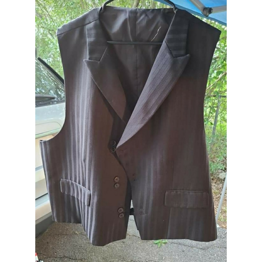 Black Men's Vest